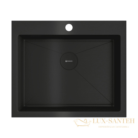 кухонная мойка omoikiri akisame 59-gb 4997014, графит